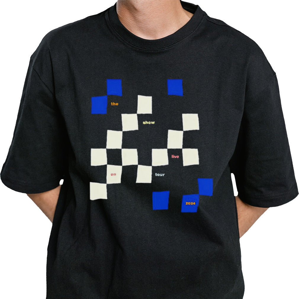 The show live on tour checkered shirt