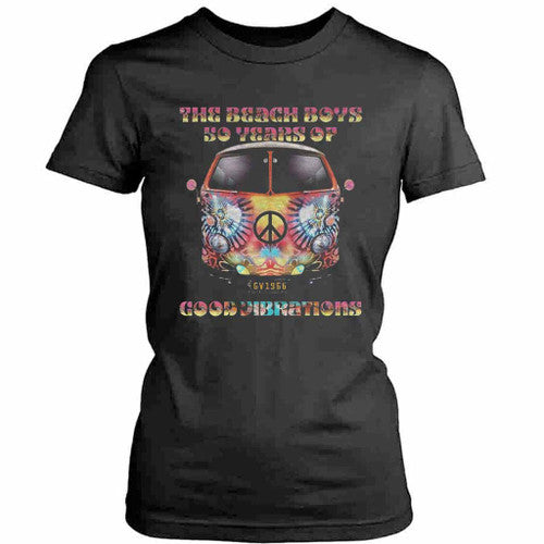 The Beach Boys Good Vibrations Tour Womens T-Shirt Tee