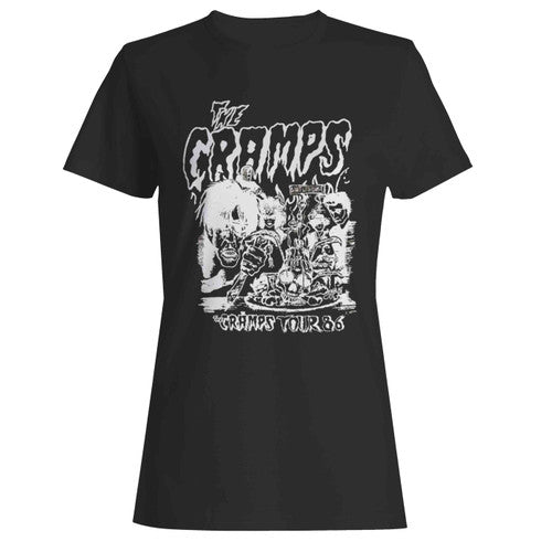 The Cramps Tour 86 Women's T-Shirt Tee