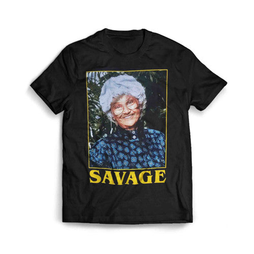 The Golden Girls Sophia Savage Short Sleeve Retro Vintage Men's T-Shirt Tee
