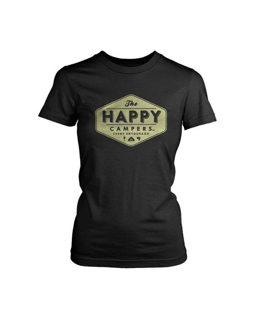 The Happy Campers Event Entourage Women's T-Shirt Tee