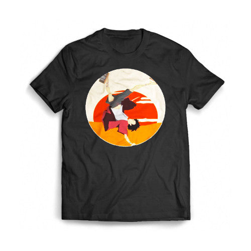 The Infinite Samurai Champloo Sun Anime Mens T-Shirt Tee