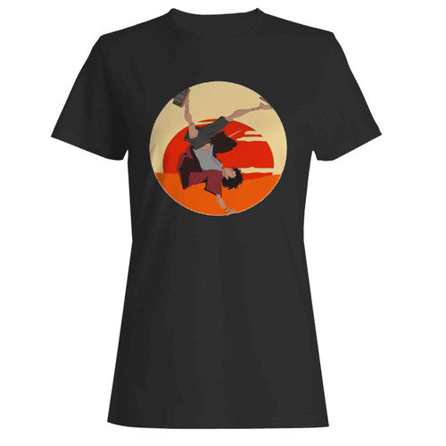 The Infinite Samurai Champloo Sun Anime Women's T-Shirt Tee