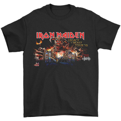 The Legacy Of The Beast Tour Iron Maiden Man's T-Shirt Tee