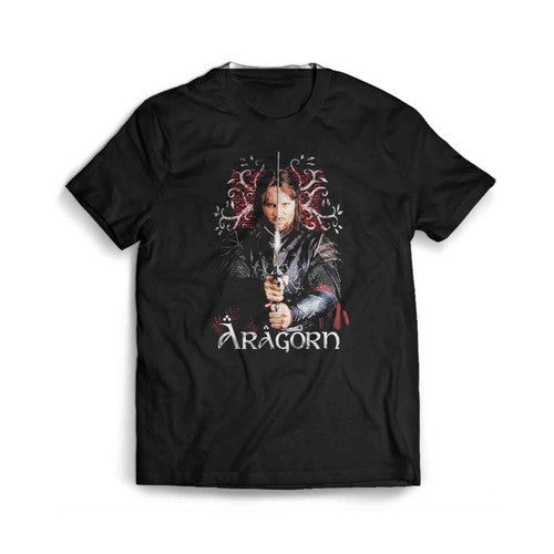 The Lord Of The Rings Aragorn Ranger Of The North Graphic Mens T-Shirt Tee