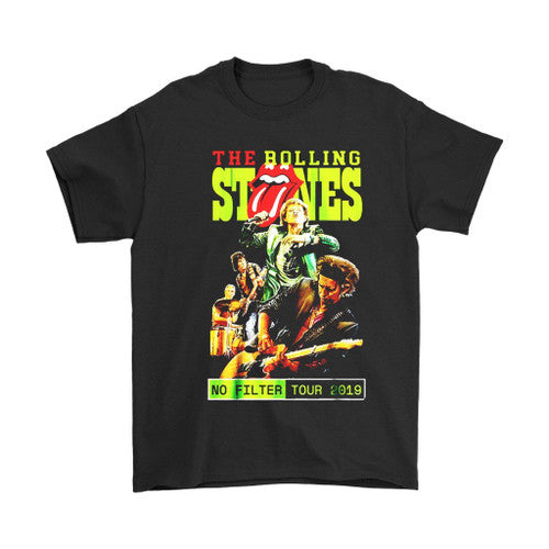 The Rolling Stones No Filter Tour 2019 Cover Concert Man's T-Shirt Tee