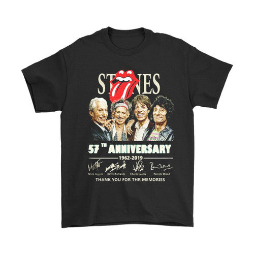 The Rolling Stones No Filter Tour Dates 2019 Autograph Man's T-Shirt Tee