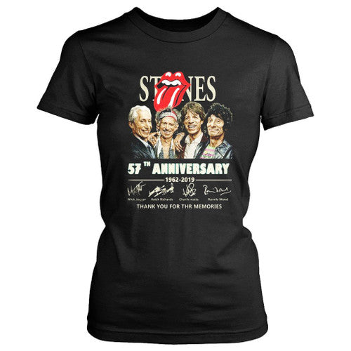 The Rolling Stones No Filter Tour Dates 2019 Autograph Women's T-Shirt Tee