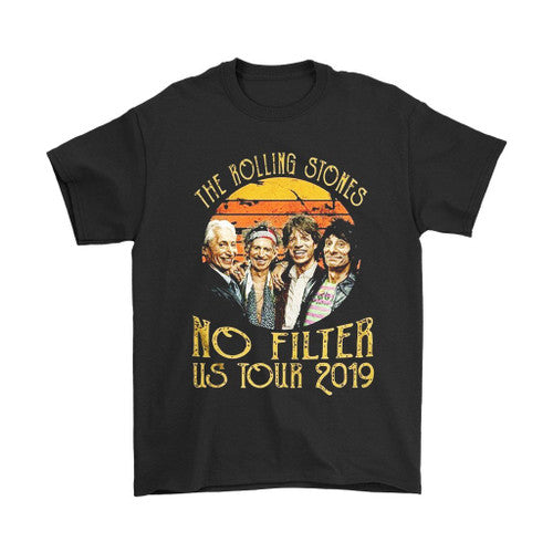 The Rolling Stones No Filter Us Tour 2019 Retro Man's T-Shirt Tee