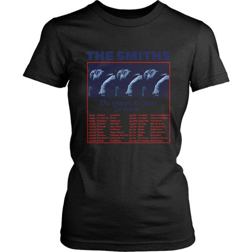 The Smiths The Queen Is Dead Us Tour 86 Women's T-Shirt Tee