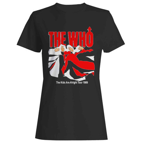 The Who The Kids Are Alright Tour Women's T-Shirt Tee