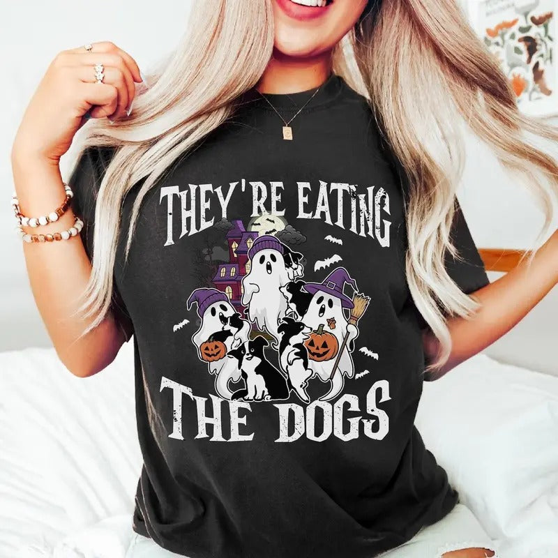 They Are Eating The Dogs Shirt, Debate 2024 Shirt, Funny Trendy Classic, Graphic Tees For Women And Men, Gifts For All...