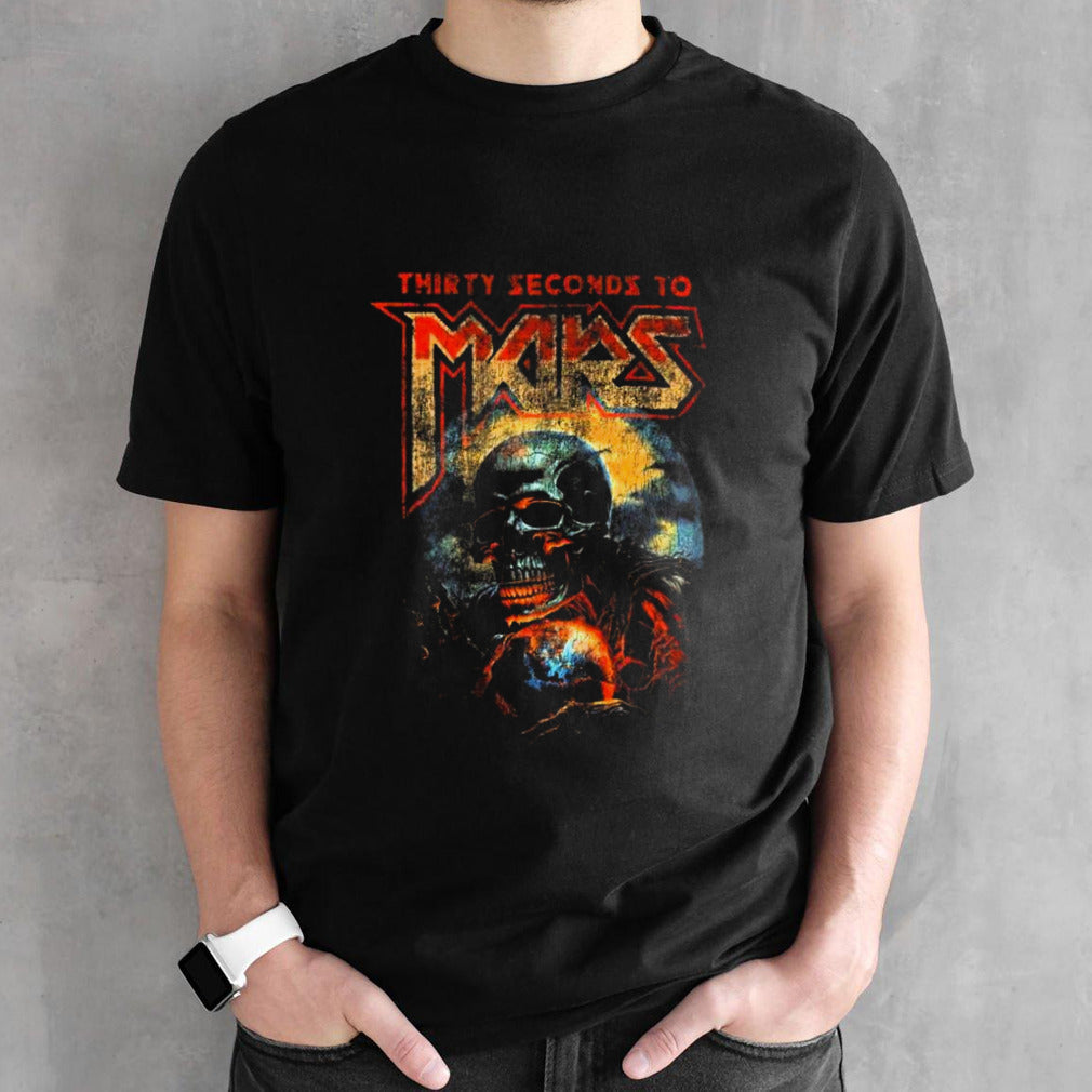 Thirty Seconds To Mars Seasons Tour 2024 Vintage Mars T-shirt
