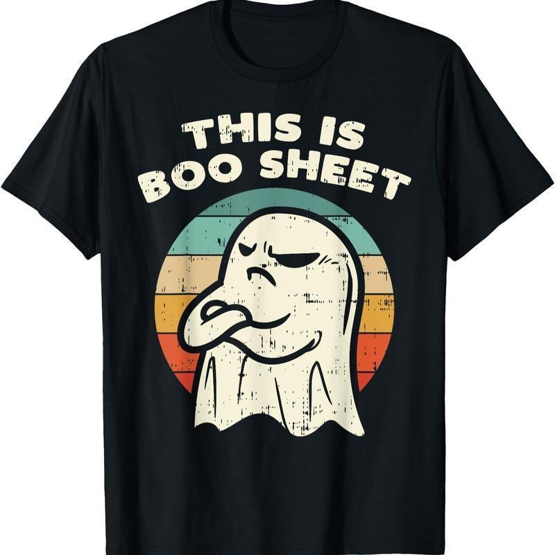 This Is Boo Sheet Gh0st Halloween Costume Men Women, Summer Outfits, T-Shirt For Unisex Womenswear Top Casual Streetwear...