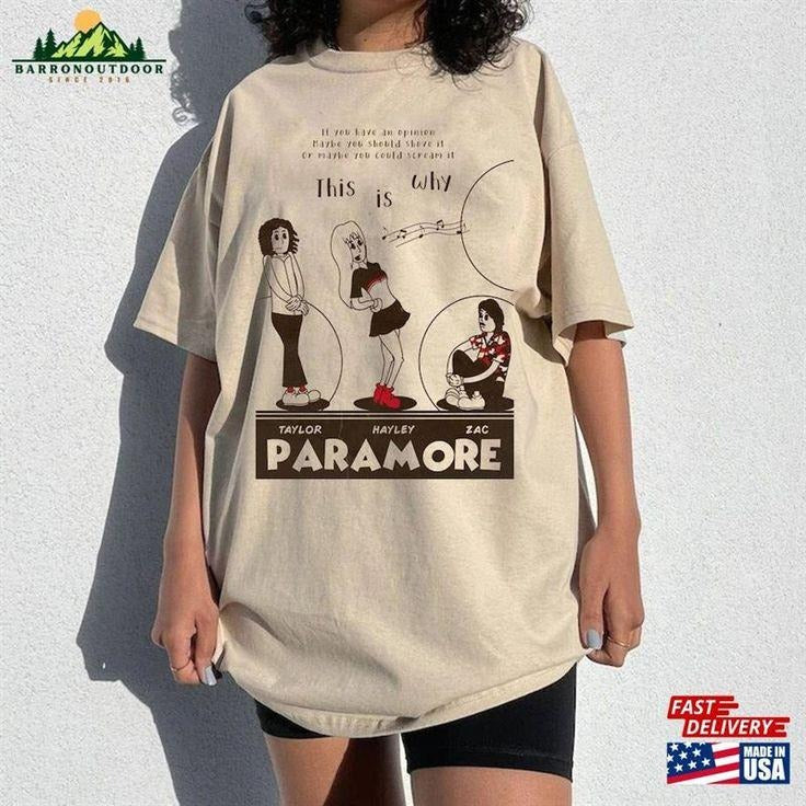 This Is Why Funny Rock Band T-Shirt, Hayley Williams Music Tee Hoodie, Sweatshirt | HypeCrazeTee.com