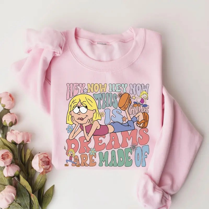 This is What Dreams Are Made Of Lizzie McGuire Sweatshirt Tshirt, 90s Nostalgia Shirt, Trip Shirt Hoodie | HypeCrazeTee.com