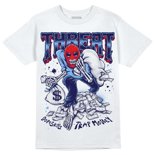 University Blue Collection DopeSkill T-Shirt Threat Graphic