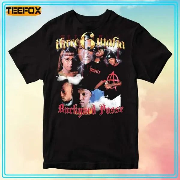 Three 6 Mafia Live By Yo Rep T-Shirt Hoodie, Sweatshirt | HypeCrazeTee.com
