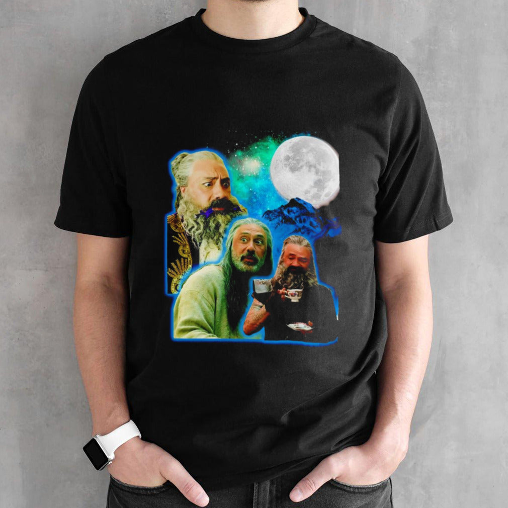 Three Ed Moon shirts