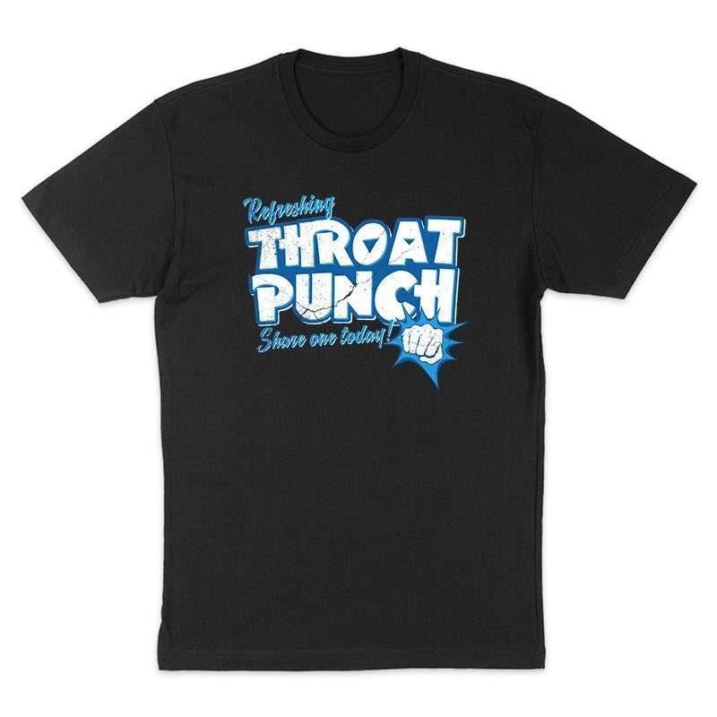 Throat Punch Tee, Funny Shirt, Dark Humor Tee, Hoodie Sweatshirt | HypeCrazeTee.com