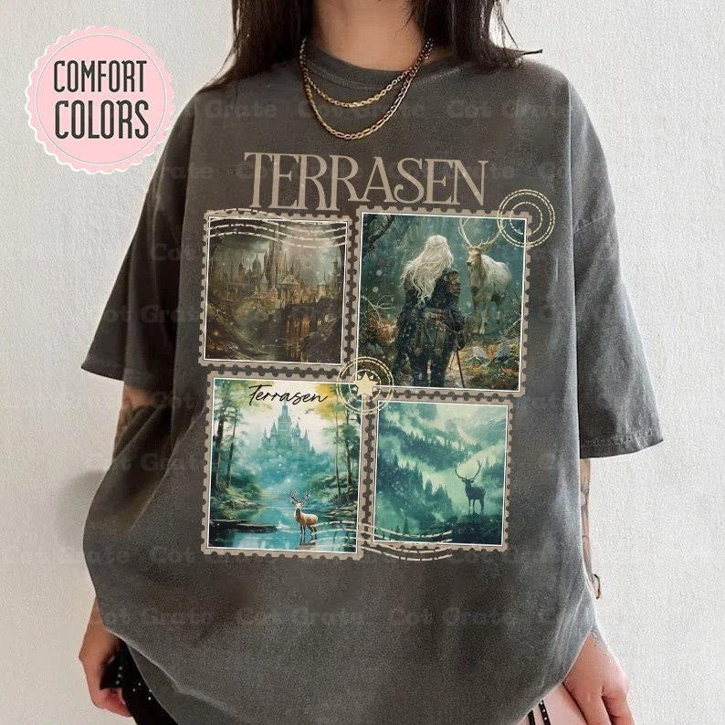 Throne Of Glass Aelin Galathynius T-Shirt