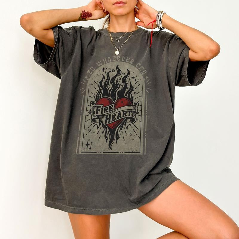 Throne Glass Fireheart Shirt Throne Glass Comfort Colors Terrasen Whatever End Kingdom Ash Shirt ACOTAR Shirt T-Shirts, Hoodie, Sweatshirt