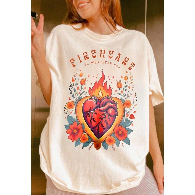 Throne of Glass Fireheart Shirt, Throne Of Glass Tshirt, Terrasen To Whatever End Kingdom Hoodie, Sweatshirt