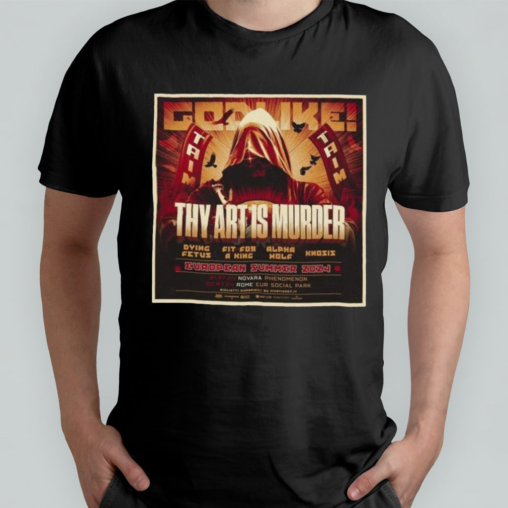 Thy Art Is Murder Tour 2024 T-shirt