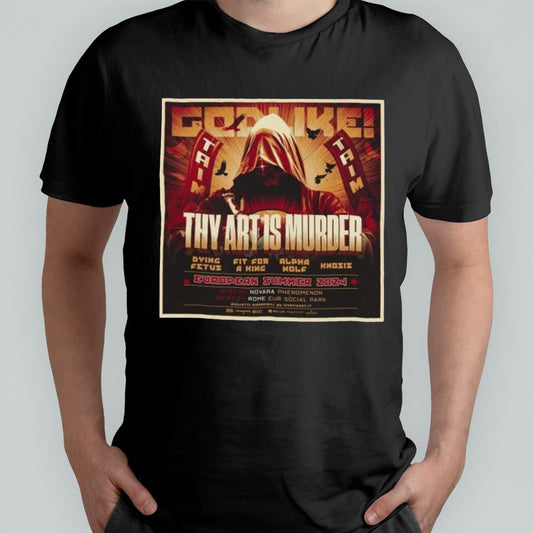 Thy Art Is Murder Tour 2024 T-shirt