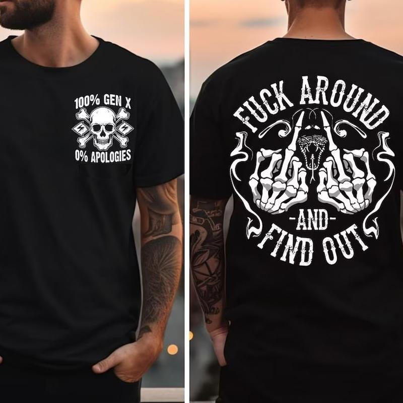[Tiktok Shipping] Custom Gen X FAFO New Version Hoodie, Gen X Raised On Hose Water And Neglect T-shirt, Vintage Inspired...