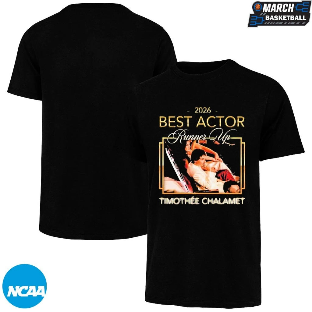 Timothée Chalamet 2026 Best Actor Runner Up T-shirts