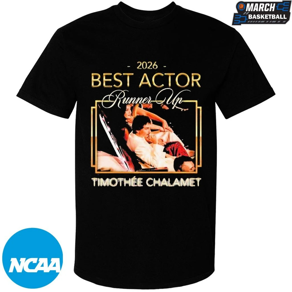 Timothée Chalamet 2026 Best Actor Runner Up T-shirts