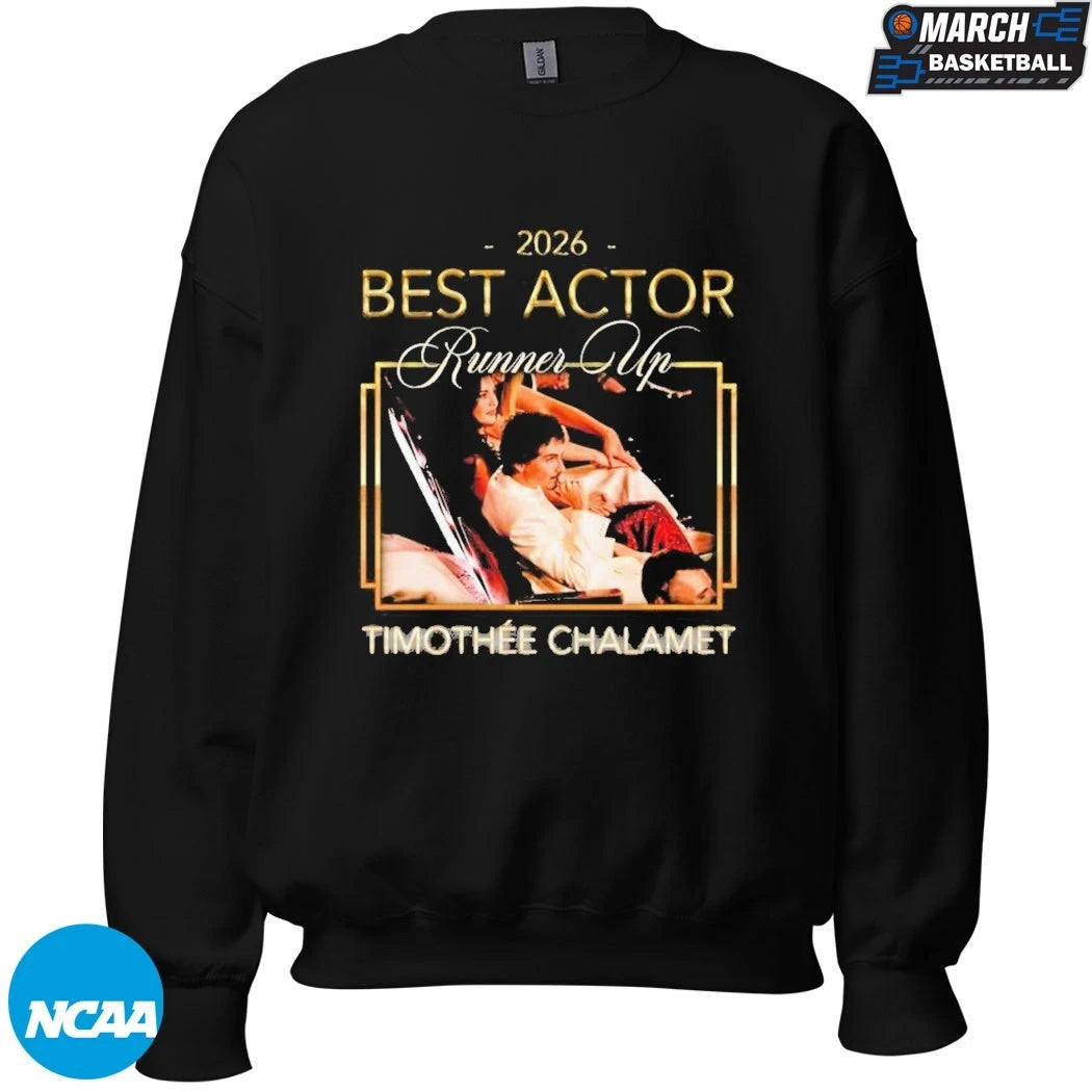 Timothée Chalamet 2026 Best Actor Runner Up T-shirts