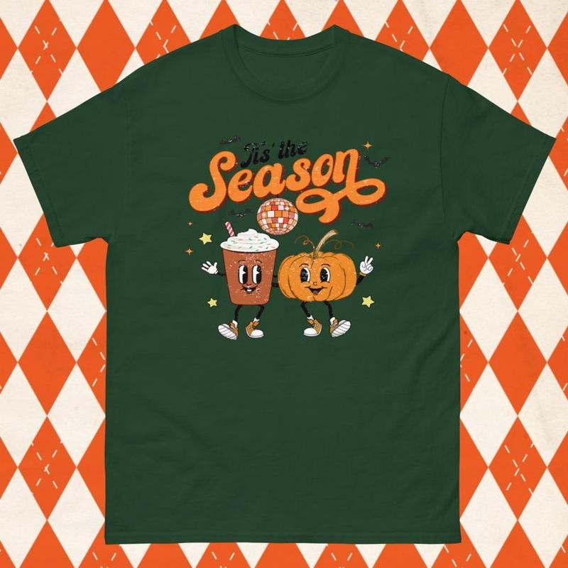 Tis Season Halloween Gildan Shirt Gildanshirt Relaxed Fit Printed USA Casual Comfort Cotton Top Boho Chic Short Sleeve All Seasons Streetwear T-Shirts, Hoodie, Sweatshirt