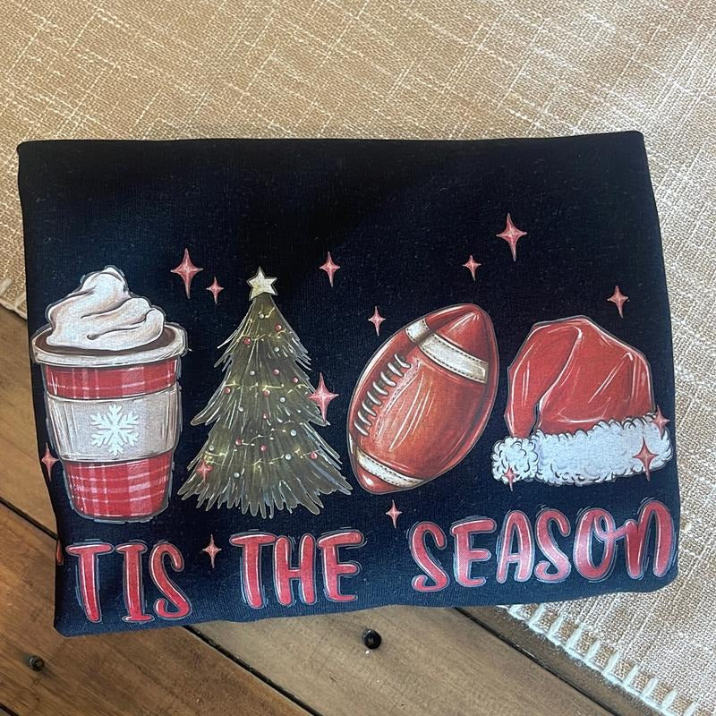 Tis the season crewneck sweatshirt collection T-Shirts, Hoodie | HypeCrazeTee.com