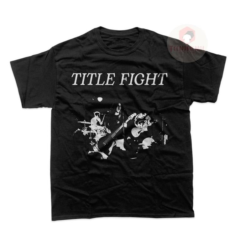 Title Fight Unisex T-Shirt - Rock Music Band Graphic Tee - Printed Indie Music Merch