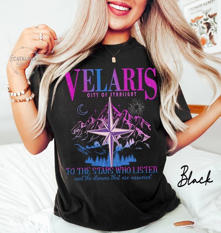 To the stars who listen and the dreams that are answer t-shirt, A Court of Thorns and Roses, SJM Velaris tee, ACOTAR...