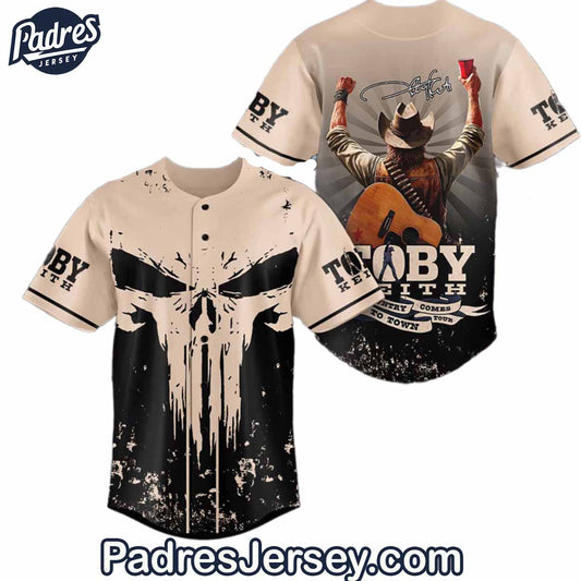 Toby Keith Baseball Jersey Outfit - Padres Jersey Oasis: Elevate Your Baseball Style Game