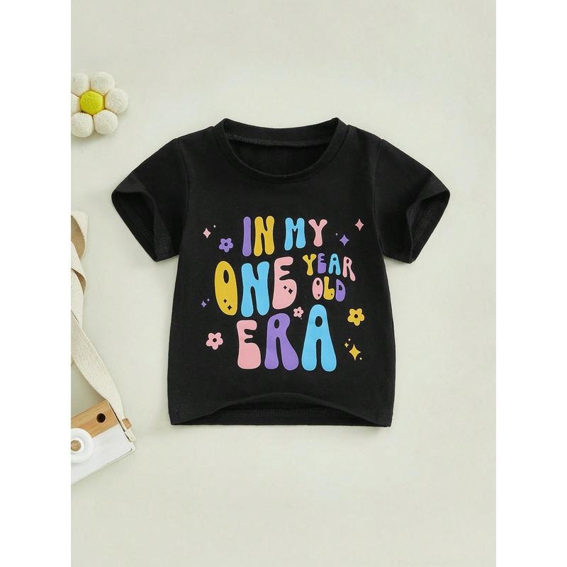 Toddler Baby Girl T-Shirt Summer Casual Cute Letter Print Short Sleeve Tops Hoodie, Sweatshirt | HypeCrazeTee.com