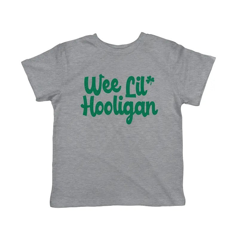 Toddler Wee Lil Hooligan T Shirt Funny Saint Patricks Day Baby Gift St Patty Tee Funny Toddler Shirts Saint Patrick's Day...