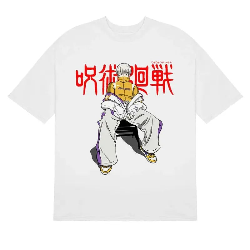 Toge Inumaki JJK Graphic Tee, Jujutsu Kaisen Togen Sweatshirt, Trending Anime Tee, Retro JJK Best Anime Crewneck, Vintage...