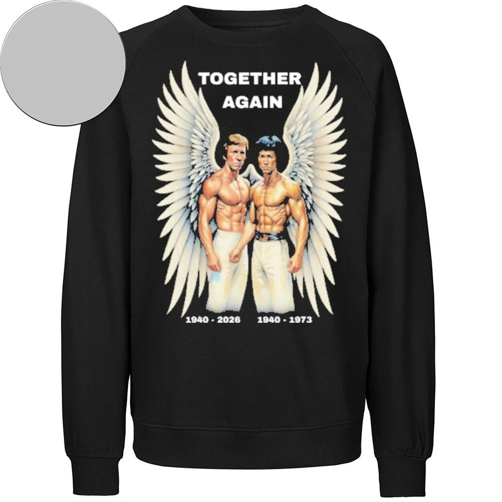 Together Again Chuck Norris And Bruce Lee Memorial Shirt