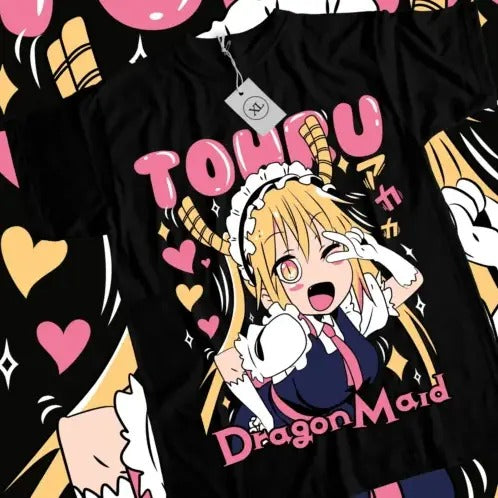 Tohru T-shirt Kobayashi-san Chi no Maid Dragon Girl waifu anime Shirt All Sizestyle{n002}2 Hoodie, Sweatshirt