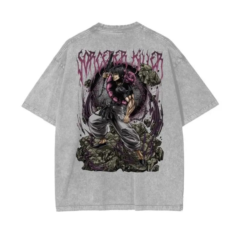 Toji "Sourcerer Killer" T-shirt, JJK, Jujutsukaisen, Anime Vintage Style Special T-shirt Unisex, Anime Manga Shirt, Anime...