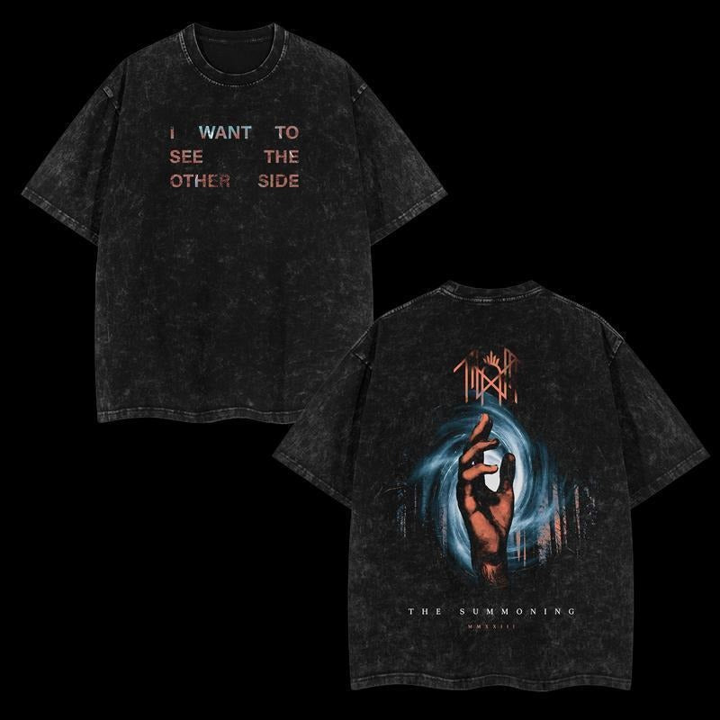 [TokenWear] Sleep Token Summoning MMXXI I Want To See The Other Side Double Printed Apricot&Black&Grey Once Printed...