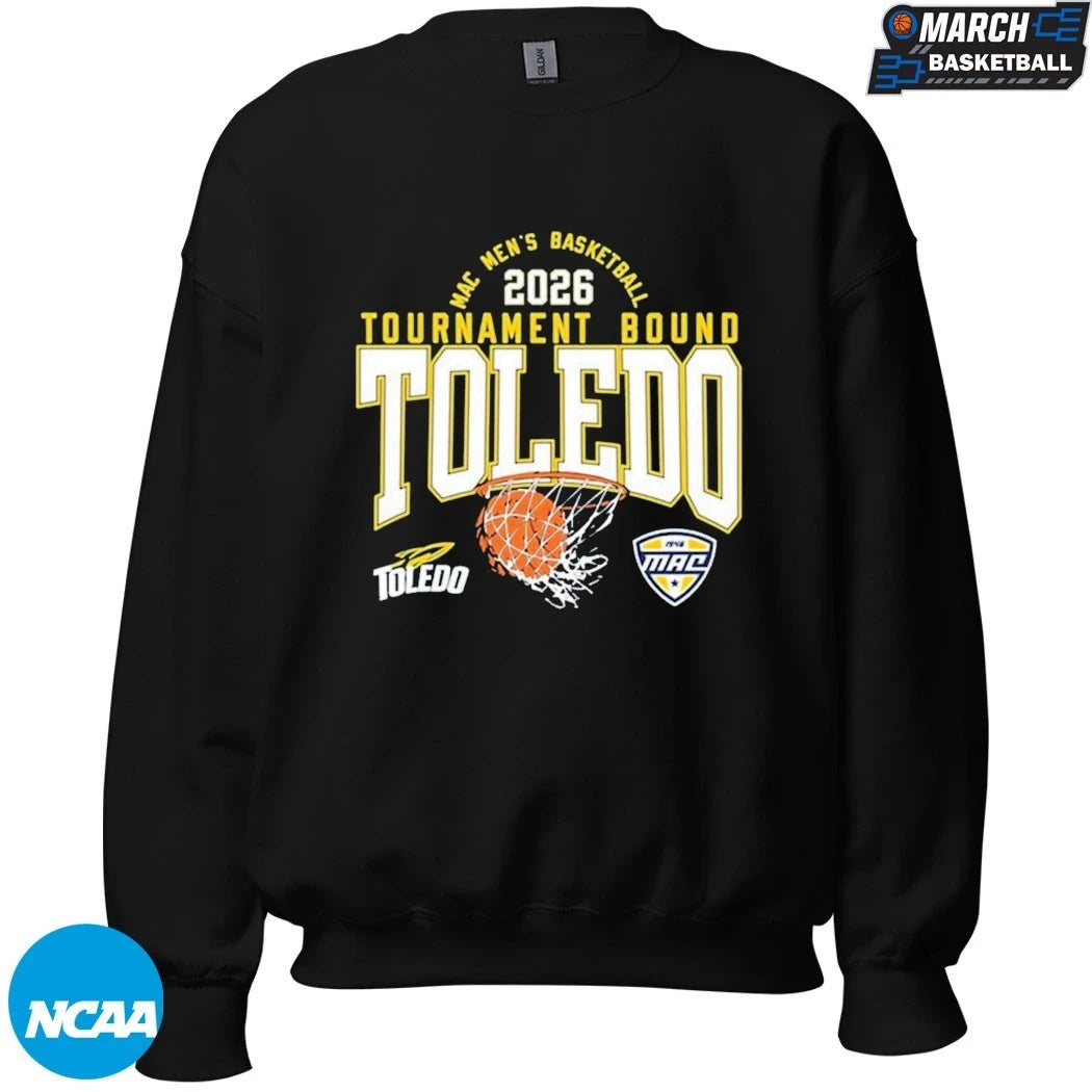 Toledo Rockets MAC 2026 Men’s Basketball Tournament Bound T-shirts