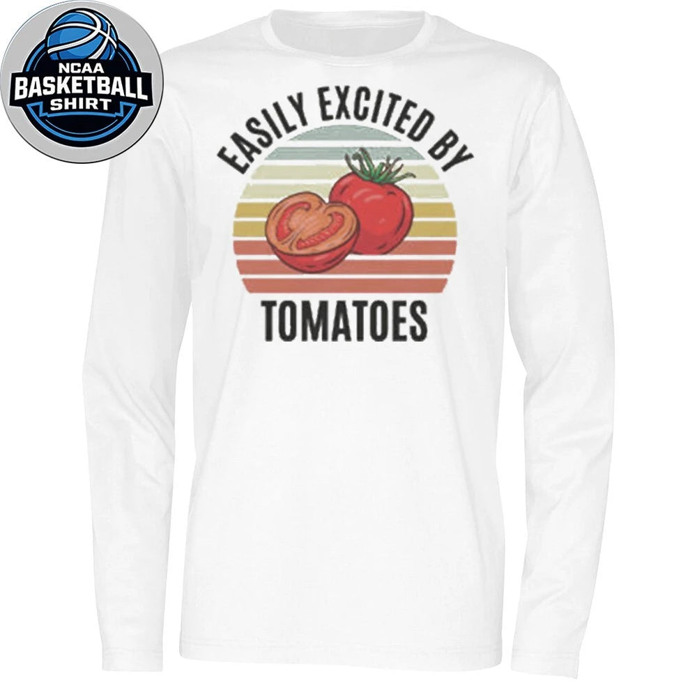 Tomato Easily Excited By Graphic T-Shirt