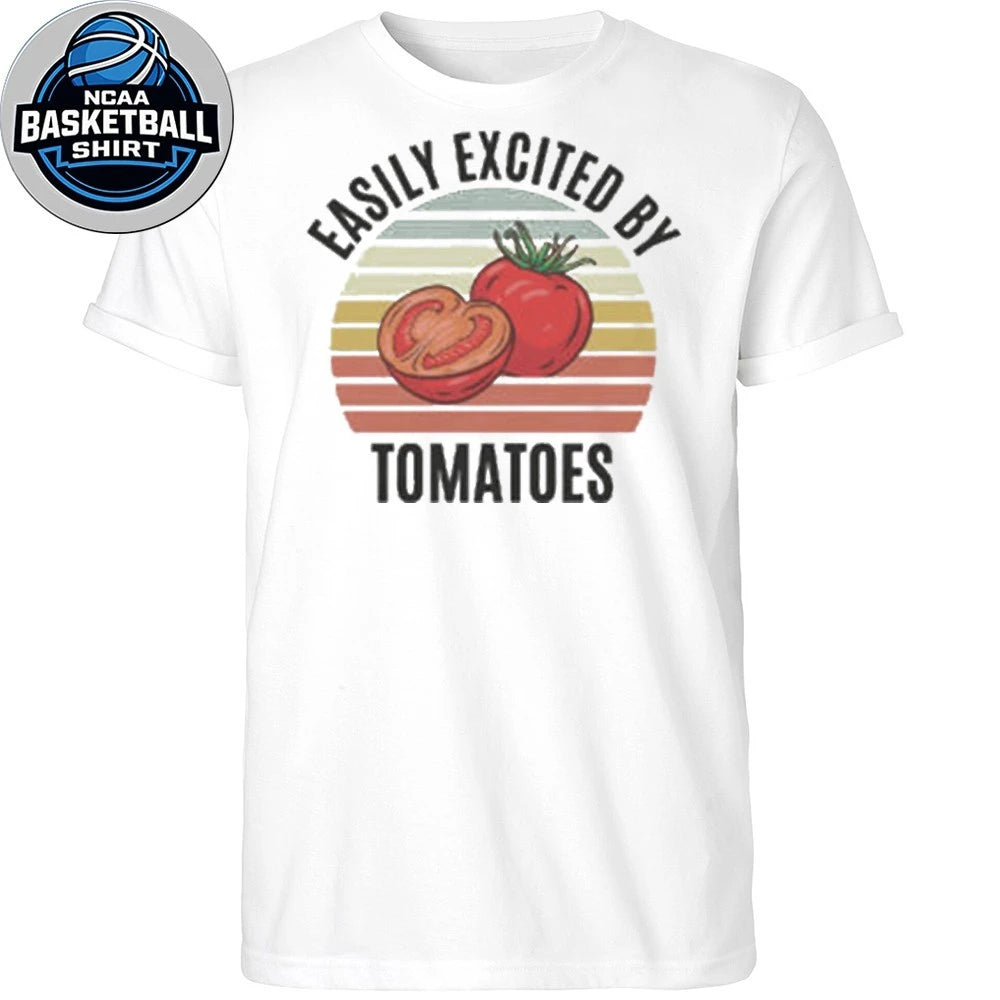 Tomato Easily Excited By Graphic T-Shirt