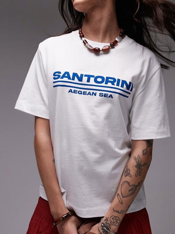 Tomato Print Loose T-Shirt in Casual Y2K Style, Retro Comfort with Cartoon Design, Unique Street Fashion for Summer style...