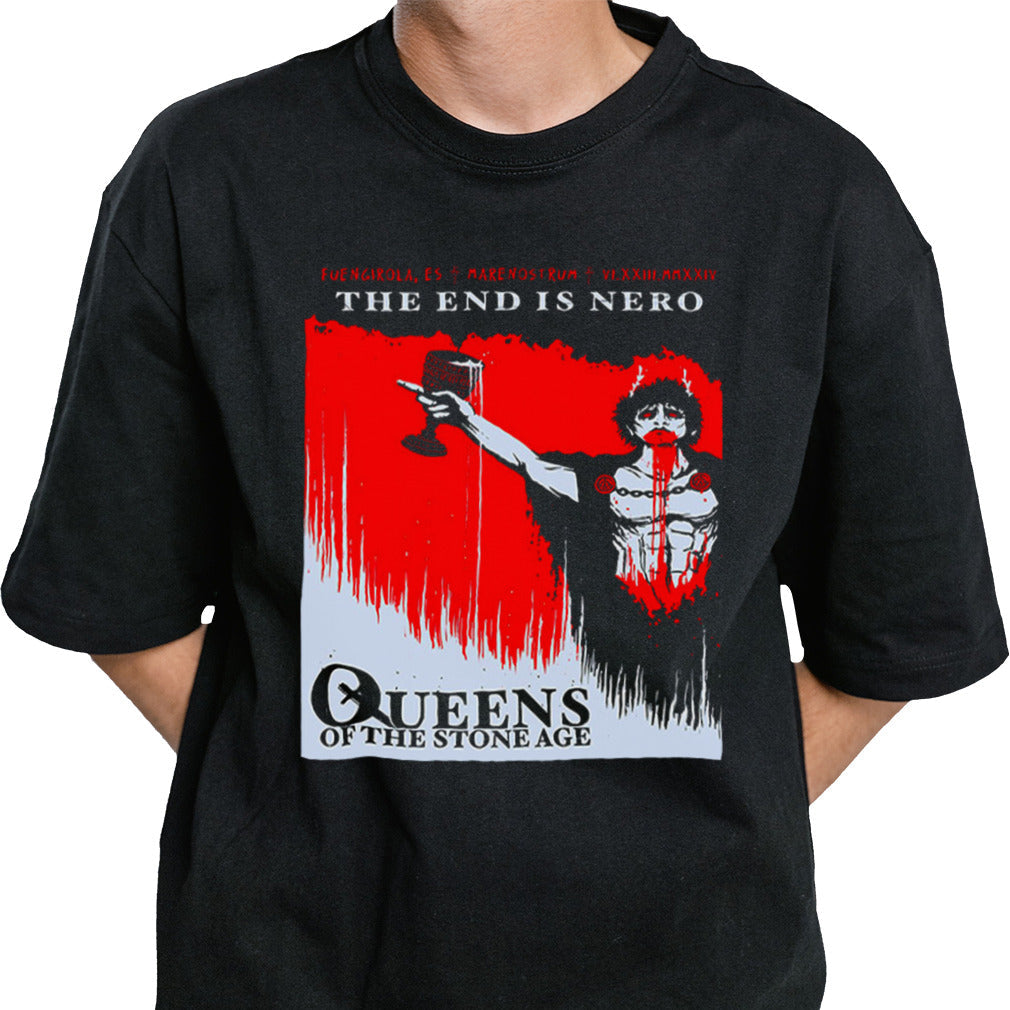 Tonight Fuengirola ES Marenostrum 23 June 2024 The End Is Nero Tour Queens Of The Stone Age shirt